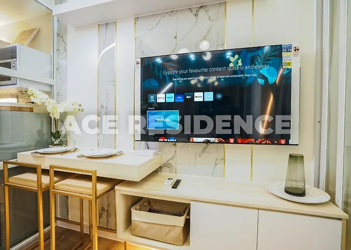アパート Air Residences Makati With Sunset View *